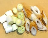 簡単節約夕食副菜弁当に。ちくわと長ネギの甘辛焼き作り方1写真