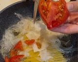 ワンポット♩ツナと野菜のトマトパスタ作り方2写真
