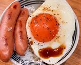 簡単だけど究極の目玉焼き丼作り方5写真