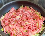 超簡単❣️蒸し豚こまキャベツ🥬🐷作り方3写真