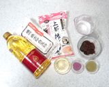 米粉あん巻き　桜もち風作り方1写真