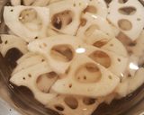 れんこんのカレー炒め作り方2写真