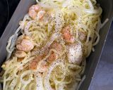 節約キャンプ飯！シーフードMIXで海鮮塩焼きそば作り方3写真