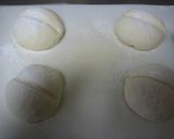 レンジ発酵パン。もちもち白パン作り方4写真
