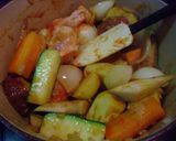 【野菜たっぷり】新たまねぎのスープカレー作り方5写真