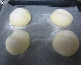 レンジ発酵パン。もちもち白パン作り方5写真