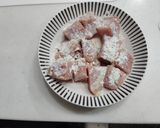 鶏もも肉と冬瓜の白湯風煮込み作り方2写真