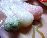 春のお弁当に♪３色お団子おにぎり☆作り方1写真