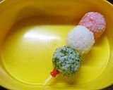 春のお弁当に♪３色お団子おにぎり☆作り方2写真