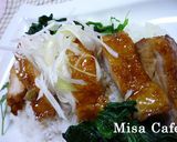 鶏肉とほうれん草のウマウマ丼作り方5写真