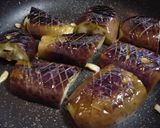 酒の肴☆なすの彩りあんかけ作り方3写真
