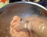 繊維たっぷり椎茸つくね作り方2写真