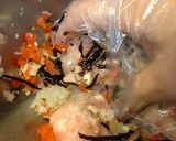 繊維たっぷり椎茸つくね作り方3写真