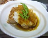 にんにくでガッツリ☆鶏もも肉のおろしがけ作り方5写真