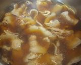 簡単でうまい！肉汁つけうどん。作り方1写真
