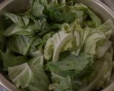 ｱｻﾘとｷｬﾍﾞﾂの高野豆腐煮☆”．：*作り方4写真