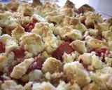ルバーブのクランブルケーキ/ドイツ菓子作り方8写真