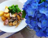あさりと春野菜の白ワイン蒸し作り方7写真