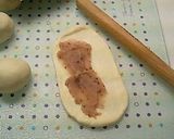 牛乳パンで桜餡パン(我流・捏ね方あり)作り方15写真