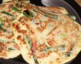 キムチ入り☆チヂミ風お好み焼き(^_^)作り方6写真