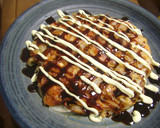新玉ねぎのキムチ焼き♪お好み焼き風作り方4写真