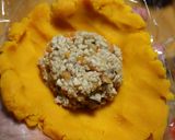 かぼちゃまんじゅう鶏ひき肉包み作り方5写真