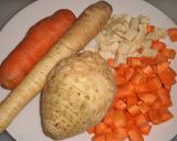 ヨーカイバブレベシュ（豆スープ）作り方3写真