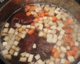 ヨーカイバブレベシュ（豆スープ）作り方4写真
