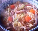 キャベツの卵あんかけスープ焼きそば作り方11写真