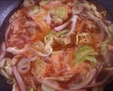 キャベツの卵あんかけスープ焼きそば作り方9写真