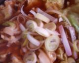 キャベツの卵あんかけスープ焼きそば作り方8写真