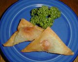 えびチリ三角揚げ作り方5写真