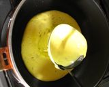 即席キーマカレーのパンケーキ包み作り方2写真