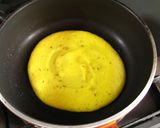 即席キーマカレーのパンケーキ包み作り方3写真