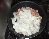 豚肉白菜キムチ炒め♪簡単ニラ作り方3写真