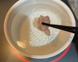 鶏胸肉の大根おろし添え & 春雨鶏スープ作り方3写真