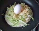 キャベツ中心のお好み焼き～作り方3写真
