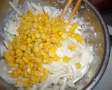 かき揚げ*新玉ねぎとコーン作り方2写真