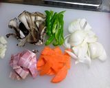 うまい!オイ&ゆず胡椒 焼うどん作り方1写真