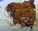 ハンバーグ風味チキン焼き作り方5写真