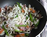 うまい!オイ&ゆず胡椒 焼うどん作り方4写真