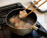 若鶏の唐揚げ 雪しぐれ作り方6写真