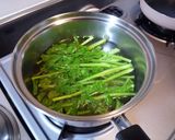 大根の葉と油揚げの炒め物作り方1写真