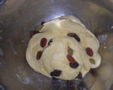 炊飯器で発酵パン（ブリオッシュレーズン）作り方1写真
