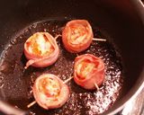 海老のくるりんベーコン巻き焼き作り方2写真