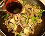 茄子とひき肉の♔アジアン〜なスイチリ炒め作り方5写真