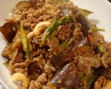 茄子とひき肉の♔アジアン〜なスイチリ炒め作り方7写真