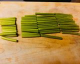 にんにくの芽の肉巻き作り方1写真