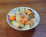 厚揚げと大根の煮物作り方6写真