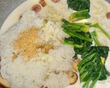 ほうれん草のチーズリゾット作り方4写真